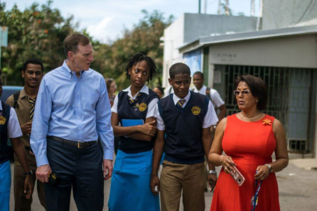 John S. Pistole visit to Ardenne High School